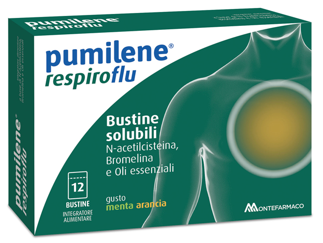 PUMILENE RESPIROFLU 12 BUSTINE - Antica Farmacia Ferrari