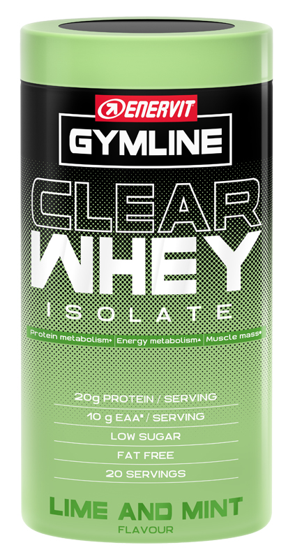 GYMLINE CLEAR WHEY ISOLATE MOJITO SPLASH 480 G - Oltrefarma