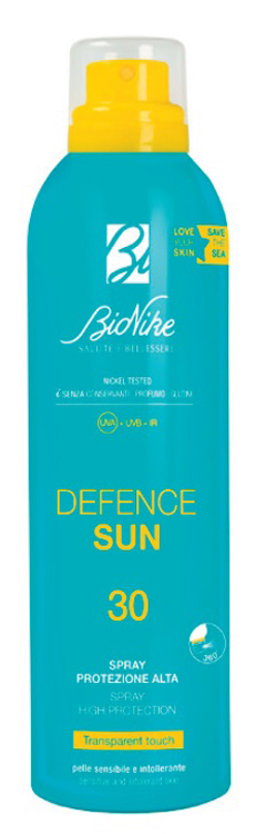 DEFENCE SUN SPRAY TRANSPARENT TOUCH 30 200 ML - Oltrefarma