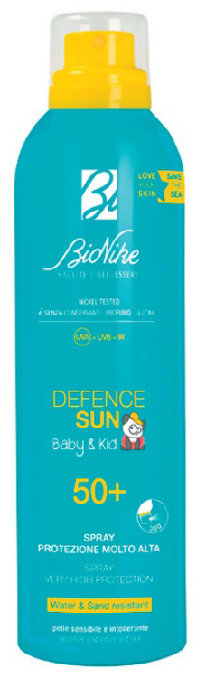 DEFENCE SUN BABY&KID SPRAY SPF 50+ 200 ML - Oltrefarma