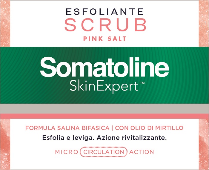 SOMATOLINE SKIN EXPERT SCRUB PINK SALT 350 G - Antica Farmacia Ferrari