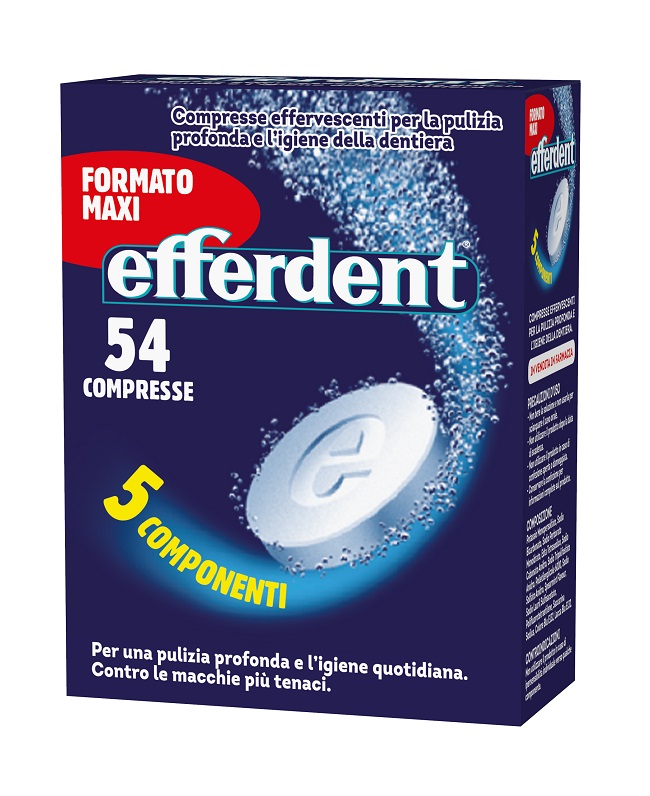 EFFERDENT 54 COMPRESSE EFFERVESCENTI - Oltrefarma