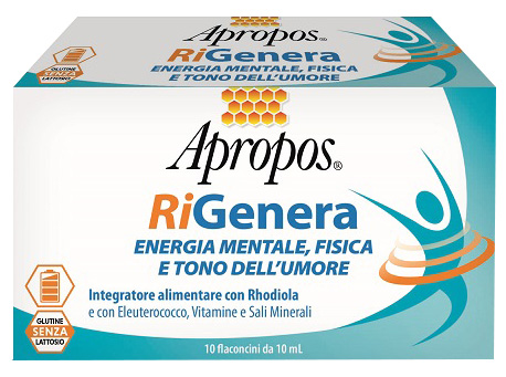 APROPOS RIGENERA ENERGIA FISICA E MENTALE 10 FLACONCINI 10 ML - Antica Farmacia Ferrari