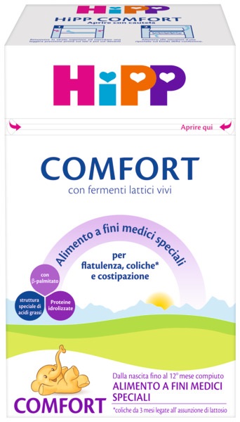 HIPP LATTE COMFORT 600 G - Oltrefarma