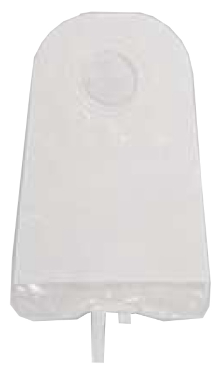 SACCA UROSTOMIA NATURA CON CHIUSURA FOLD-UP TAP TRASPARENTE 70MM 10 PEZZI - Oltrefarma