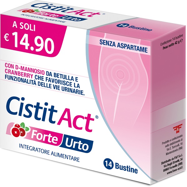 CISTIT ACT FORTE URTO 14 BUSTINE - Antica Farmacia Ferrari