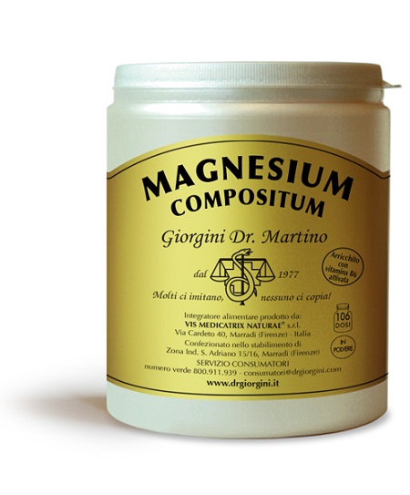 MAGNESIUM COMPOSITUM POLVERE 500 G - Antica Farmacia Ferrari