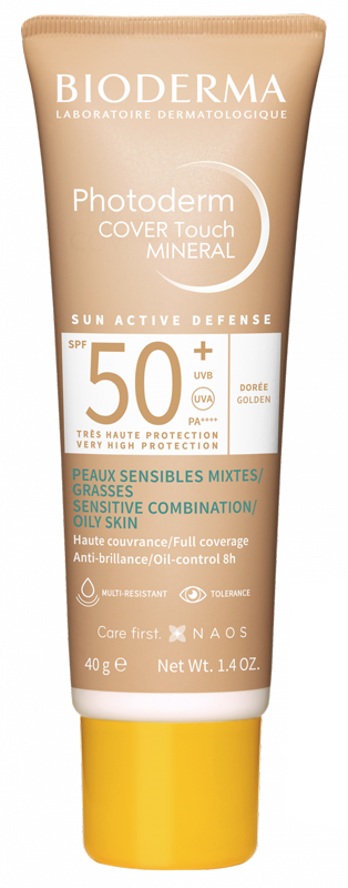 PHOTODERM COVER TOUCH MINERAL DORE' SPF50+ 40 ML - Antica Farmacia Ferrari