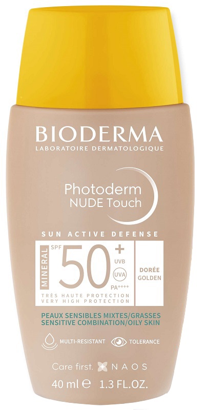 PHOTODERM NUDE TOUCH DORE' SPF50+ 40 ML - Oltrefarma