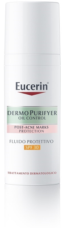 EUCERIN DERMOPURIFYER PROTECTIVE FLUID SPF30 50 ML - Antica Farmacia Ferrari