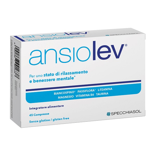 ANSIOLEV 45 COMPRESSE NUOVA FORMULA - Antica Farmacia Ferrari