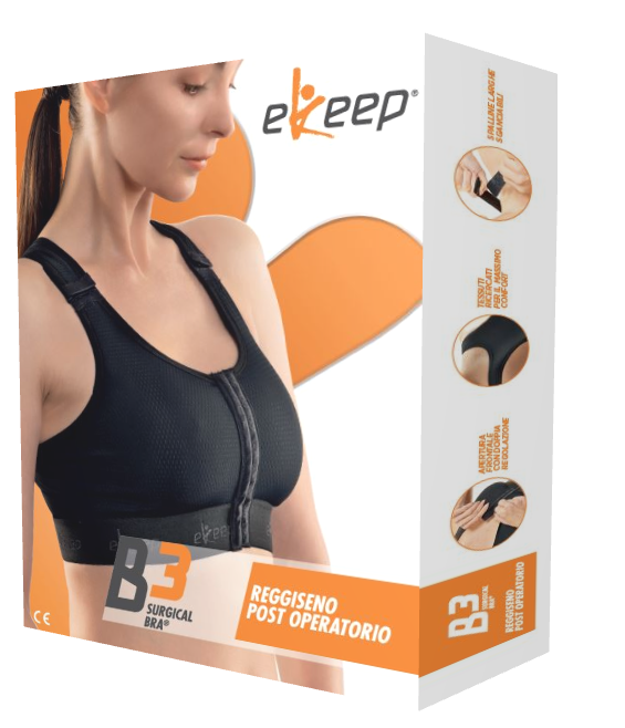 REGGISENO POST OPERATORIO EKEEP B3 SURGICAL BRA TAGLIA 03 - Oltrefarma
