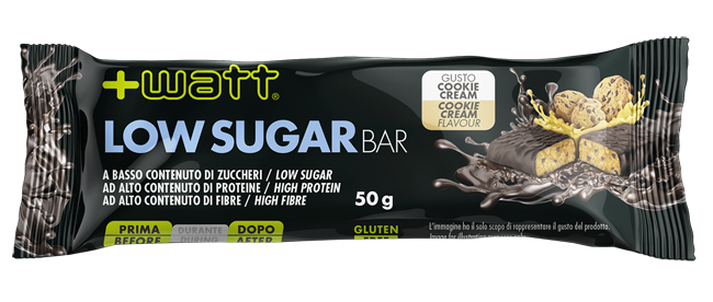 LOW SUGAR BAR COOKIE CREAM 50 G - Oltrefarma