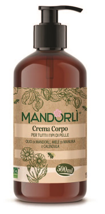 MANDORLI CREMA CORPO PER TUTTI I TIPI DI PELLE 500 ML - Antica Farmacia Ferrari