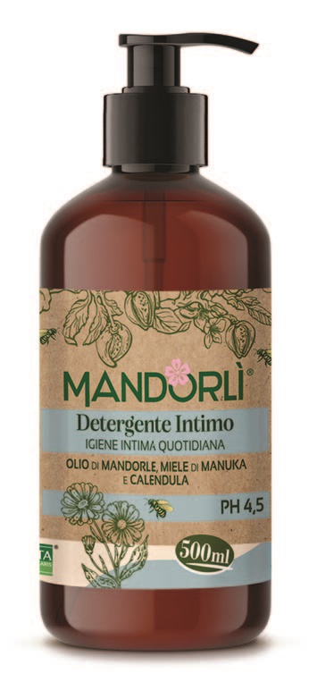 MANDORLI DETERGENTE INTIMO IGIENE INTIMA QUOTIDIANA 500 ML - Antica Farmacia Ferrari