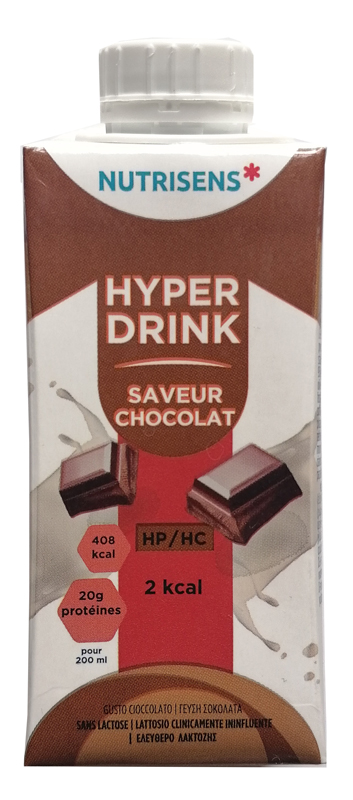 HYPERDRINK 2KCAL CIOCCOLATO 4X200 ML - Antica Farmacia Ferrari