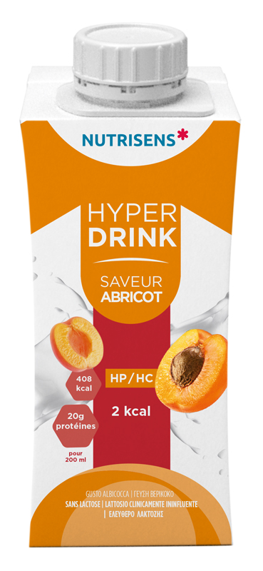 HYPERDRINK 2KCAL ALBICOCCA 4X200 ML - Oltrefarma