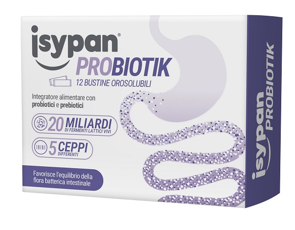 ISYPAN PROBIOTIK 12 BUSTINE OROSOLUBILI - Oltrefarma