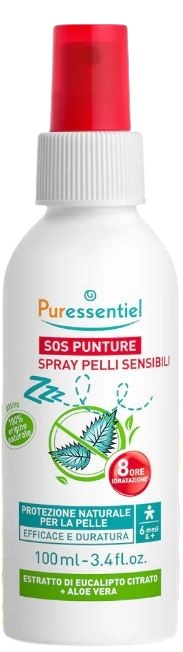 PURESSENTIEL SPRAY INSETTI PELLI SENSIBILI 100 ML - Antica Farmacia Ferrari