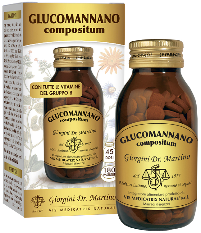 GLUCOMANNANO 180 PASTIGLIE - Oltrefarma