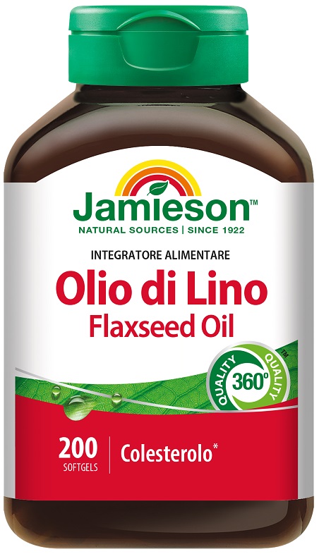 JAMIESON OLIO DI LINO 200 SOFTGEL - Oltrefarma