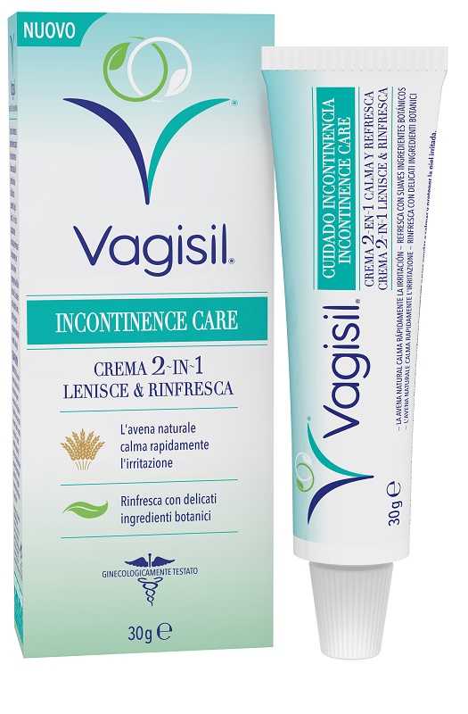 VAGISIL INCONTINENCE CARE CREMA 2IN1 LENISCE & RINFRESCA 30 G - Oltrefarma