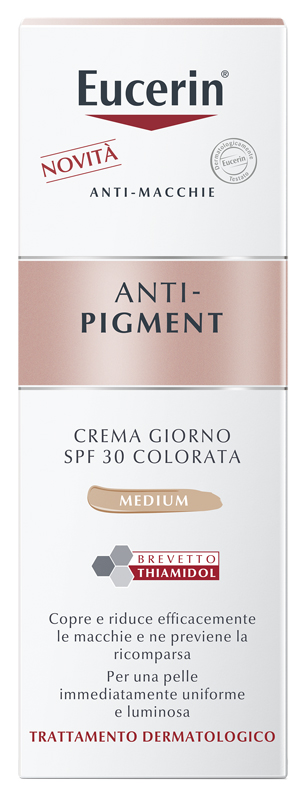 EUCERIN ANTI-PIGMENT GIORNO SPF30 COLORATO MEDIUM 50 ML - Antica Farmacia Ferrari