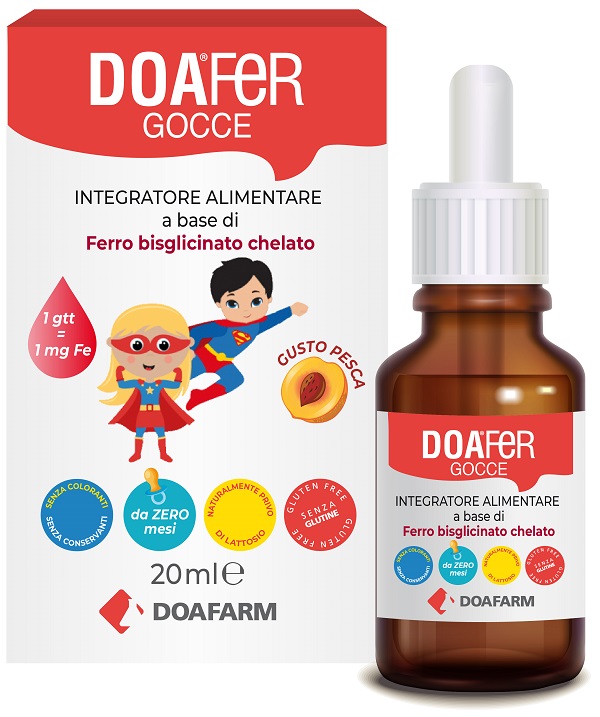 DOAFER GOCCE 20 ML - Oltrefarma