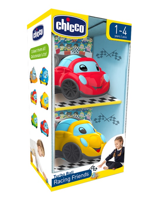 CHICCO GIOCO TURBO BALL - RACING FRIENDS - Antica Farmacia Ferrari