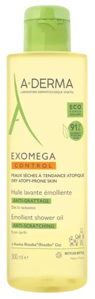 EXOMEGA CONTROL OLIO LAVANTE EMOLLIENTE RICARICA 500 ML - Antica Farmacia Ferrari
