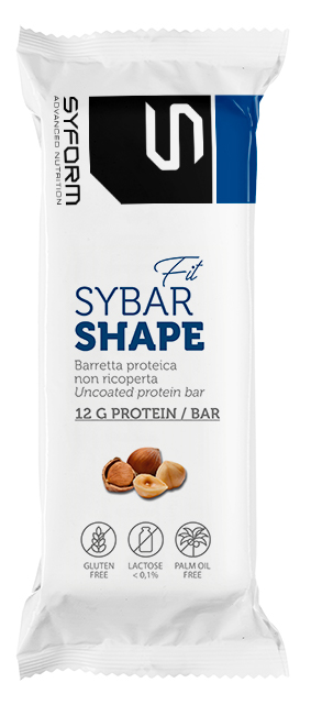 SYBAR SHAPE FIT BARRETTA NOCCIOLA 40 G - Oltrefarma