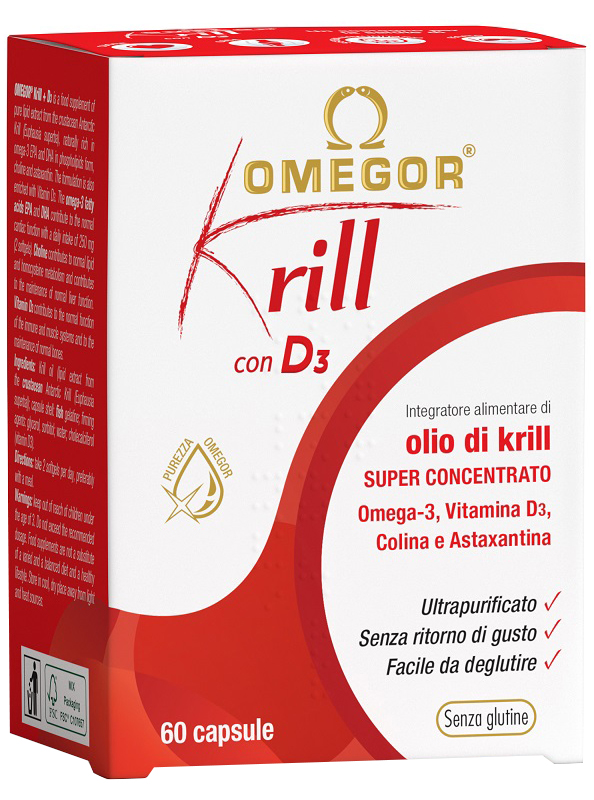 OMEGOR KRILL D3 60 CAPSULE - Antica Farmacia Ferrari