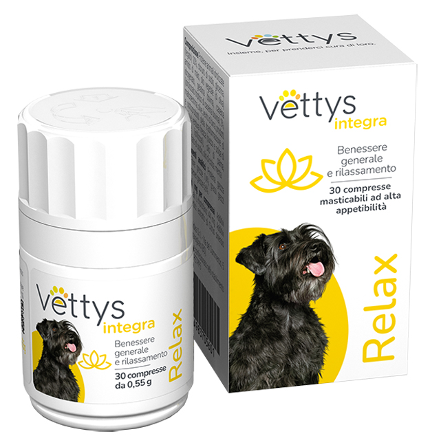 VETTYS INTEGRA RELAX CANE 30 COMPRESSE MASTICABILI - Oltrefarma