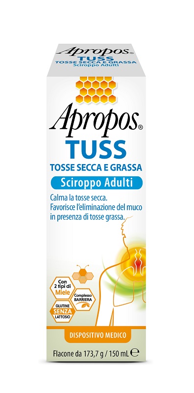 APROPOS TUSS SCIROPPO ADULTI 150 ML - Antica Farmacia Ferrari