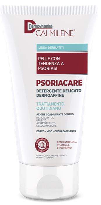 DERMOVITAMINA CALMILENE PSORIACARE DETERGENTE DELICATO DERMOAFFINE TRATTAMENTO QUOTIDIANO PER PELLE CON TENDENZA A PSORIASI 200 ML - Antica Farmacia Ferrari