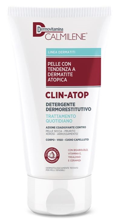 DERMOVITAMINA CALMILENE CLIN-ATOP DETERGENTE DERMORESTITUTIVO TRATTAMENTO QUOTIDIANO PER PELLE CON TENDENZA A DERMATITE ATOPICA 200 ML - Antica Farmacia Ferrari