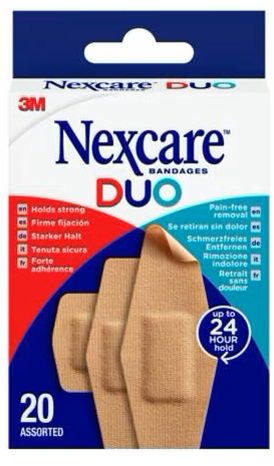 CEROTTO NEXCARE DUO ASSORTITI 20 PEZZI - Oltrefarma