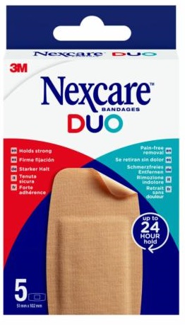 CEROTTO NEXCARE DUO MAXI 5 PEZZI - Antica Farmacia Ferrari