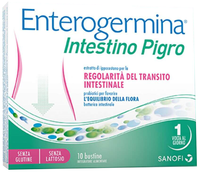 ENTEROGERMINA INTESTINO PIGRO 20 BUSTINE - Antica Farmacia Ferrari