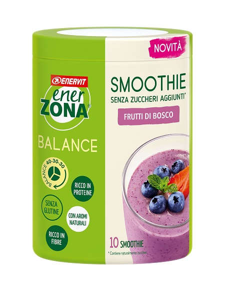 ENERZONA SMOOTHIE FRUTTI DI BOSCO 300 G - Oltrefarma