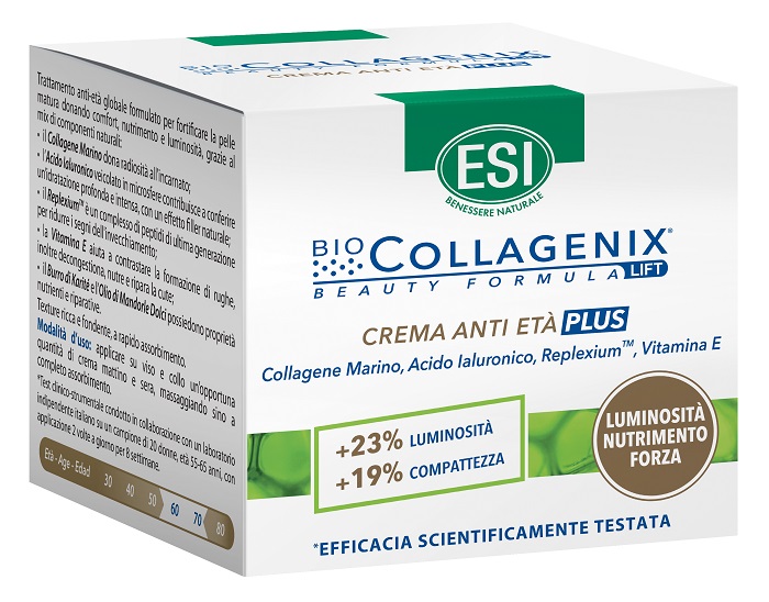 ESI BIOCOLLAGENIX CREMA ANTIETA' PLUS 50 ML - Oltrefarma