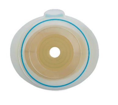 SENSURA MIO FLEX PLACCA PIANA CON AGGANCIO ADESIVO COLOSTOMIA E ILEOSTOMIA 90 MM RITAGLIABILE 10-88 10 PEZZI - Oltrefarma