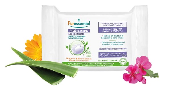 PURESSENTIEL IGIENE INTIMA SALVIETTE 25 PEZZI - Oltrefarma
