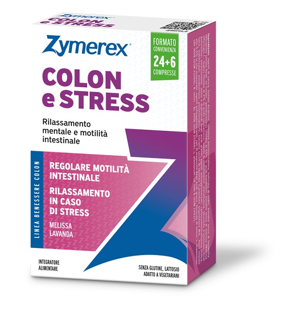 ZYMEREX REGOLA COLON E STRESS 24 COMPRESSE - Oltrefarma