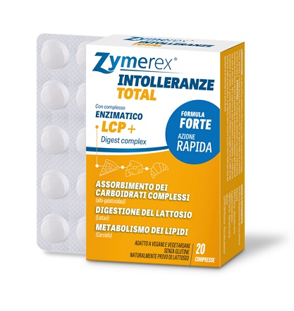 ZYMEREX INTOLLERANZE TOTAL 20 COMPRESSE - Antica Farmacia Ferrari