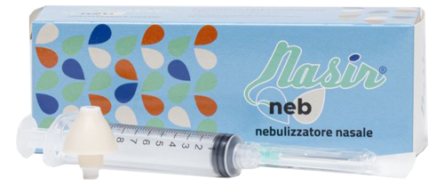 NASIR NEB KIT CON 1 UGELLO NASIR NEBULIZZATORE + 1 SIRINGA 10 ML LLC + 1 AGO - Antica Farmacia Ferrari