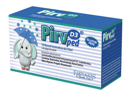 PIRV D3 PED 10 FLACONI MONODOSE - Oltrefarma