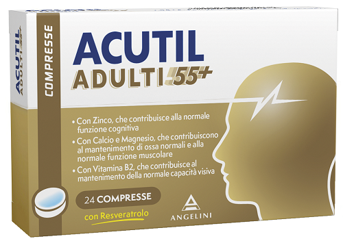 ACUTIL ADULTI 55+ 24 COMPRESSE IT - Antica Farmacia Ferrari