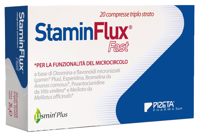 STAMINFLUX FAST 20 COMPRESSE - Antica Farmacia Ferrari