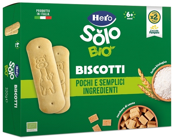 HERO BABY SOLO BISCOTTO SOLUBILE 8X40 G - Oltrefarma